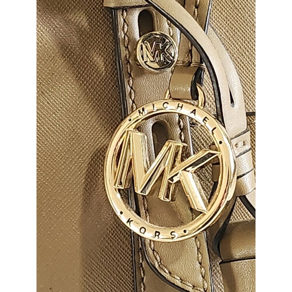 Michael Kors Sullivan Top Zip Small Tote Bag In Husk Color - Picture 2 of 8
